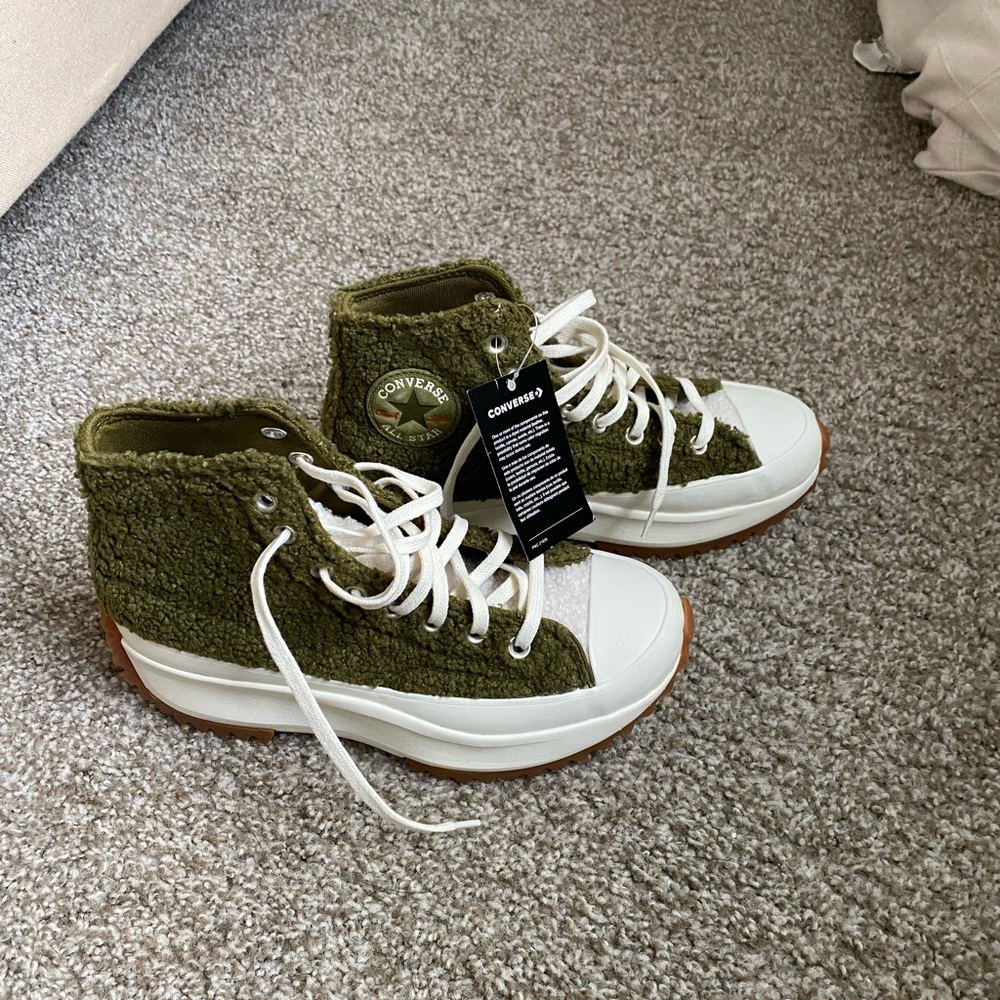 Converse Run Star Hike Sherpa High tops